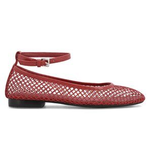 new MIA Roz Ankle Strap Ballet Flats 257 2M7